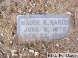 Maude R Hardin
