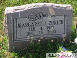 Margaret J. Elliott Zurick