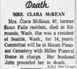 Clara Marie Detlie Mckean