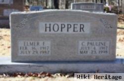 Elmer F Hopper