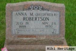 Anna M. Bredemeier Robertson