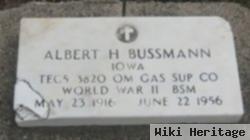 Albert H Bussmann