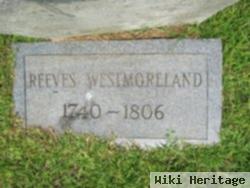 Reeves "reemer" Westmoreland, Sr.