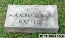 M Alberta Gibbons