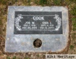 Joe M Cook