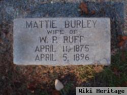 Mattie Burley Ruff