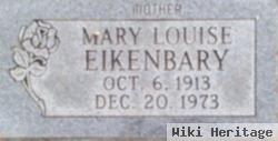 Mary Louise "low" Eikenbary