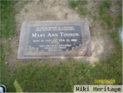 Mary Ann Tooson