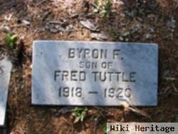 Byron F Tuttle