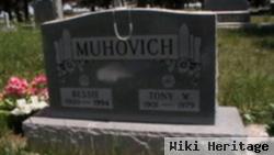 Tony W Muhovich