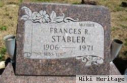 Frances R Stabler