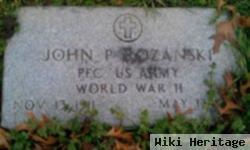 John P Rozanski