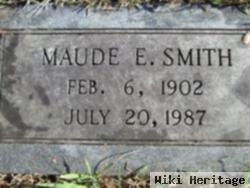 Maude E Smith