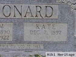 Kate Alberta "katie" Mitchell Leonard