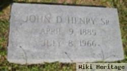 John Daniel Henry, Sr