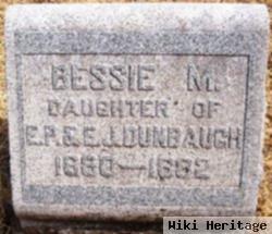 Bessie Montgomery "bess" Dunbaugh