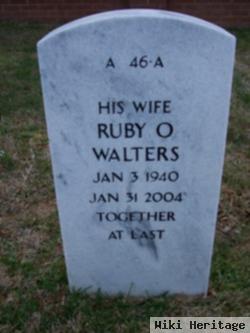 Ruby O Walters