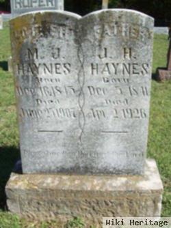 Mary J Griggs Haynes