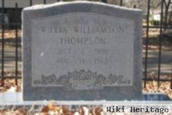 Willia Williamson Thompson