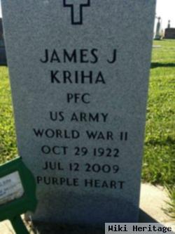 Pfc James Joseph Kriha