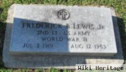 Frederick B. Lewis, Jr