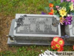 Mary B Sherman