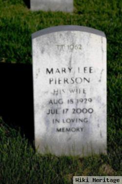 Mary Lee Pierson