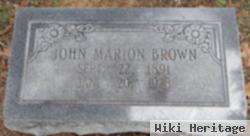 John Marion Brown