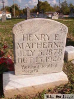 Henry Eugene Matherne