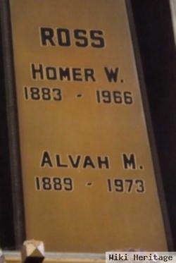 Alvah M Ross