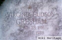 Virginia Hudson Gresham