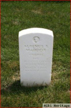 Albenus R. Maddox