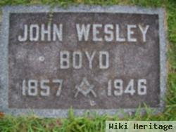 John Wesley Boyd, Sr