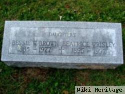 Bessie Wrisley Brown