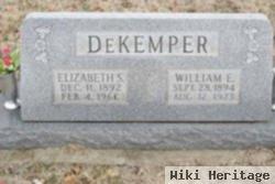 William E Dekemper, Sr