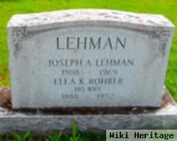 Ella K Rohrer Lehman