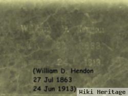 William Dawson Hendon