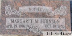 Margaret M Johnson