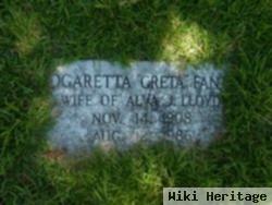 Ogaretta "greta" Fant Lloyd