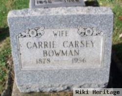 Carrie Carsey Bowman