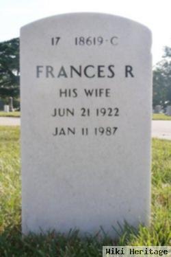 Frances R Shirk