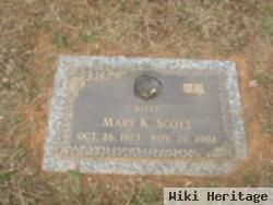 Mary Kathleen "kitty" Scott