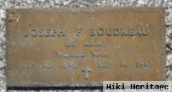Joseph F Boudreau