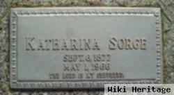 Katharina "katie" Lindermann Sorge