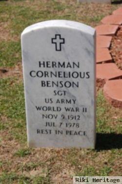 Herman Cornelius Benson