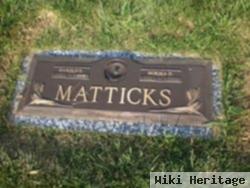 Harold R Matticks