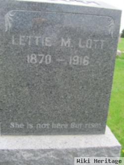 Lettie M Lott