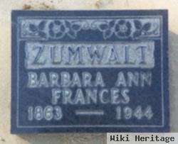 Barbara Ann Frances Craigmiles Zumwalt