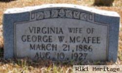 Virginia Irene Cagle Mcafee