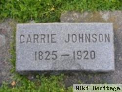 Carrie Johnson
